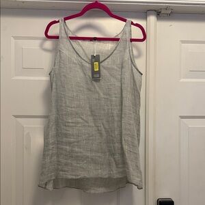Eileen Fisher Light Gray Tank Top